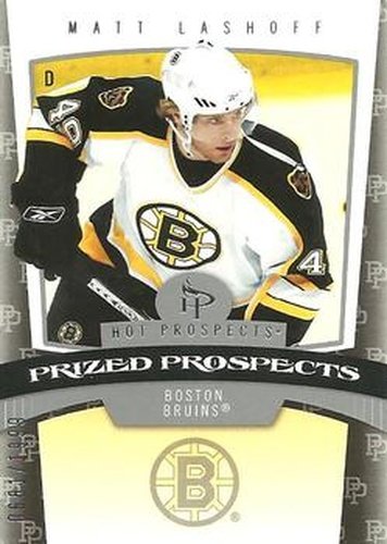 #145 Matt Lashoff - Boston Bruins - 2006-07 Fleer Hot Prospects Hockey