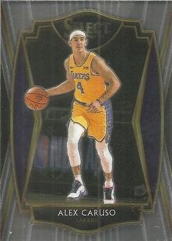 #145 Alex Caruso - Los Angeles Lakers - 2020-21 Panini Select Basketball