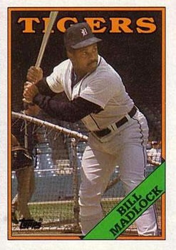 #145 Bill Madlock - Detroit Tigers - 1988 Topps Baseball