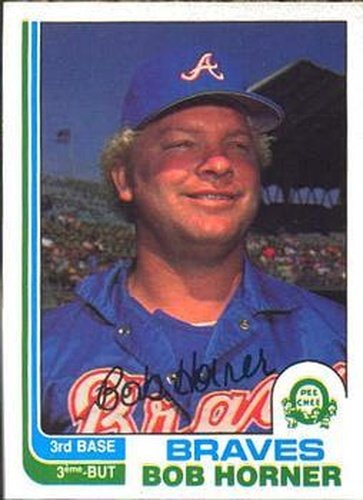 #145 Bob Horner - Atlanta Braves - 1982 O-Pee-Chee Baseball
