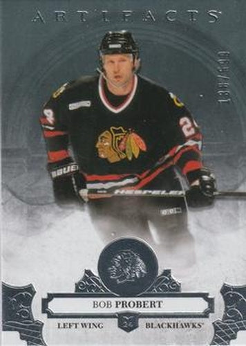 #145 Bob Probert - Chicago Blackhawks - 2017-18 Upper Deck Artifacts Hockey