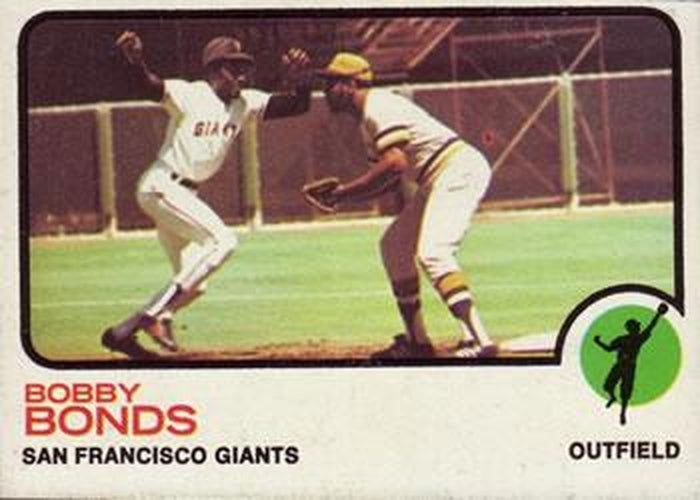 #145 Bobby Bonds - San Francisco Giants - 1973 Topps Baseball