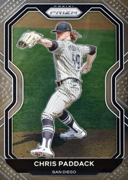 #145 Chris Paddack - San Diego Padres - 2021 Panini Prizm Baseball