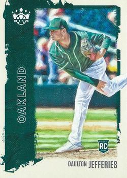 #145 Daulton Jefferies - Oakland Athletics - 2021 Panini Diamond Kings Baseball