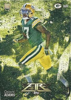 #145 Davante Adams - Green Bay Packers - 2014 Topps Fire Football