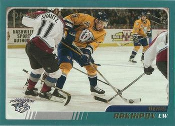 #145 Denis Arkhipov - Nashville Predators - 2003-04 O-Pee-Chee Hockey