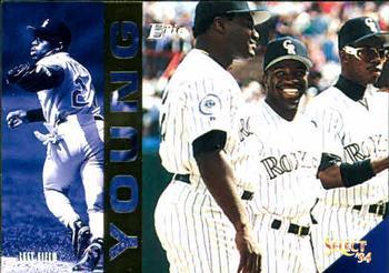 #145 Eric Young - Colorado Rockies - 1994 Select Baseball