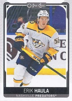 #145 Erik Haula - Nashville Predators - 2021-22 O-Pee-Chee Hockey