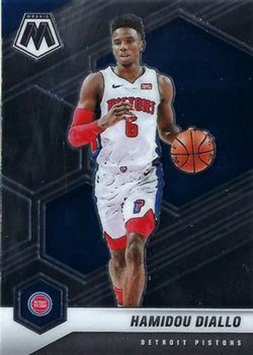 #145 Hamidou Diallo - Detroit Pistons - 2020-21 Panini Mosaic Basketball