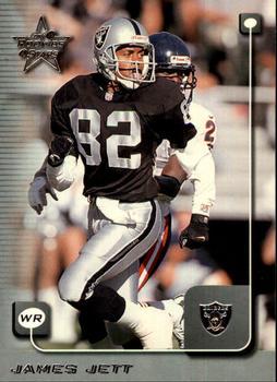 #145 James Jett - Oakland Raiders - 1999 Leaf Rookies & Stars Football
