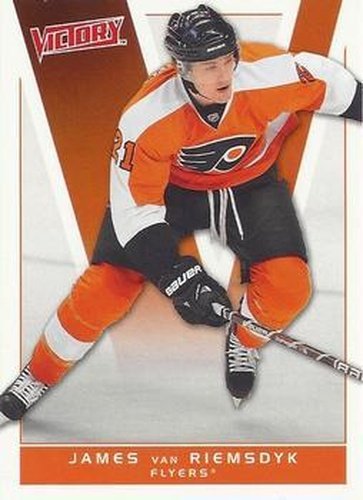 #145 James van Riemsdyk - Philadelphia Flyers - 2010-11 Upper Deck Victory Hockey