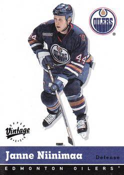 #145 Janne Niinimaa - Edmonton Oilers - 2000-01 Upper Deck Vintage Hockey