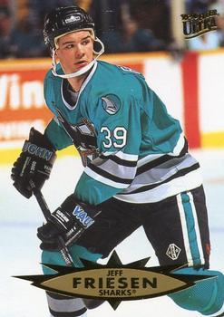 #145 Jeff Friesen - San Jose Sharks - 1995-96 Ultra Hockey