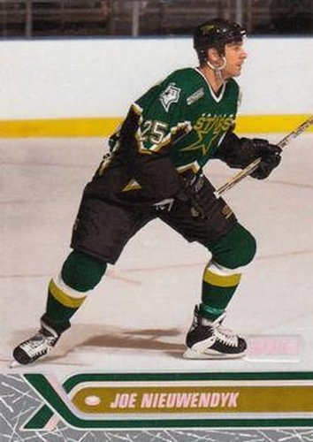 #145 Joe Nieuwendyk - Dallas Stars - 2000-01 Stadium Club Hockey