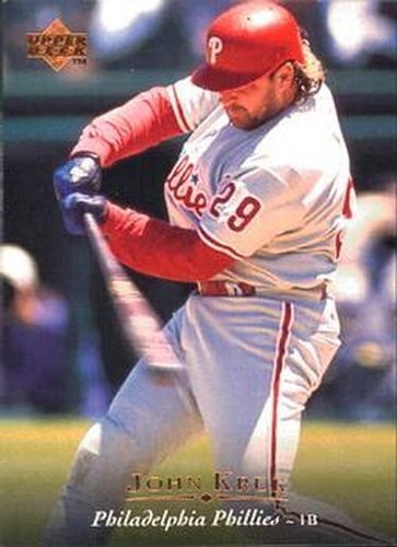 #145 John Kruk - Philadelphia Phillies - 1995 Upper Deck Baseball