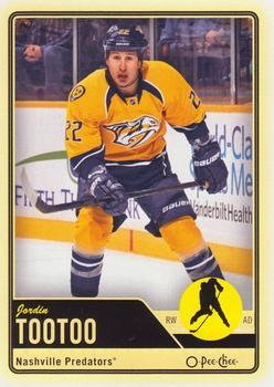 #145 Jordin Tootoo - Nashville Predators - 2012-13 O-Pee-Chee Hockey