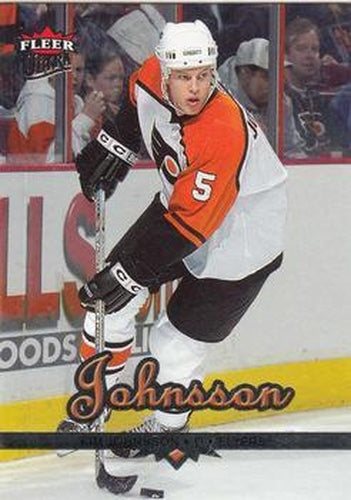 #145 Kim Johnsson - Philadelphia Flyers - 2005-06 Ultra Hockey