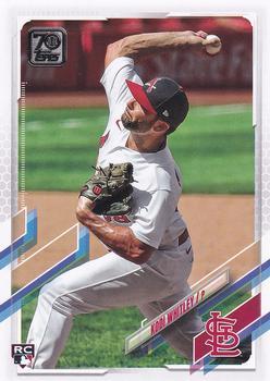#145 Kodi Whitley - St. Louis Cardinals - 2021 Topps Baseball