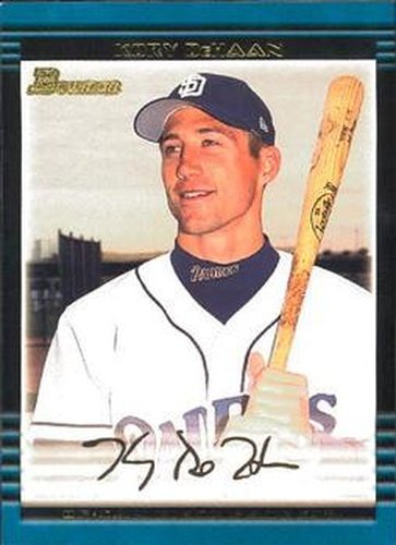 #145 Kory DeHaan - San Diego Padres - 2002 Bowman Baseball