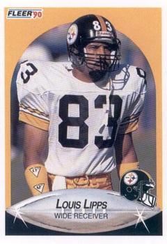 #145 Louis Lipps - Pittsburgh Steelers - 1990 Fleer Football