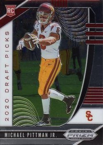 #145 Michael Pittman Jr.- USC Trojans - 2020 Panini Prizm Draft Picks Football