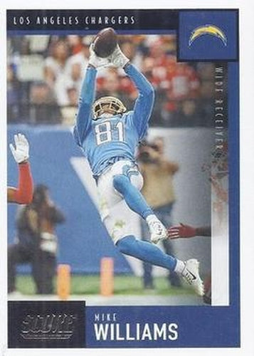 #145 Mike Williams - Los Angeles Chargers - 2020 Score Football