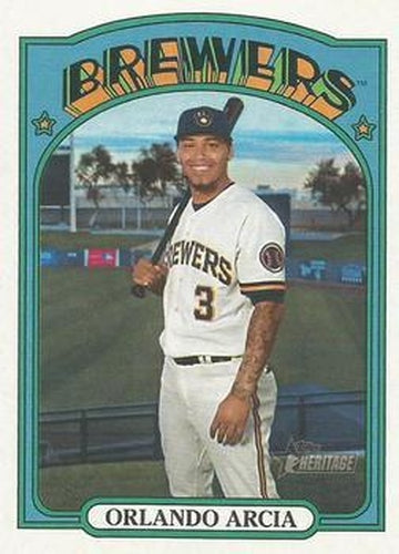 Topps Orlando Arcia Baseball Trading Cards