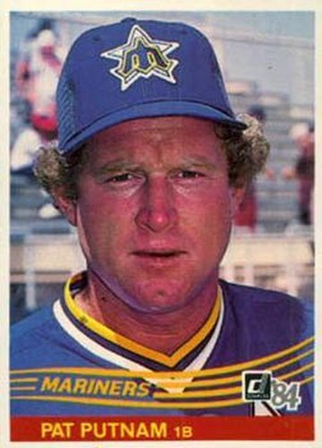 #145 Pat Putnam - Seattle Mariners - 1984 Donruss Baseball
