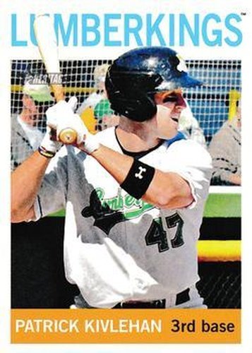 #145 Patrick Kivlehan - Clinton LumberKings - 2013 Topps Heritage Minor League Baseball