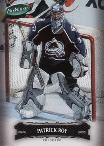 #145 Patrick Roy - Colorado Avalanche - 2006-07 Parkhurst Hockey