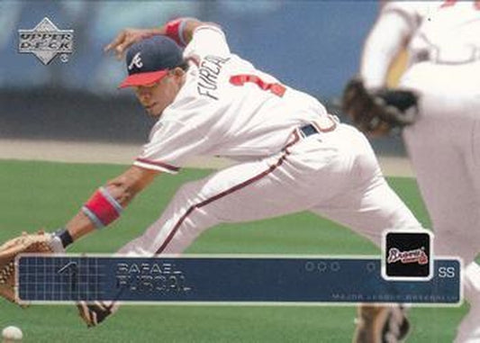 #145 Rafael Furcal - Atlanta Braves - 2003 Upper Deck Baseball