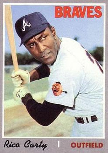 #145 Rico Carty - Atlanta Braves - 1970 Topps Baseball