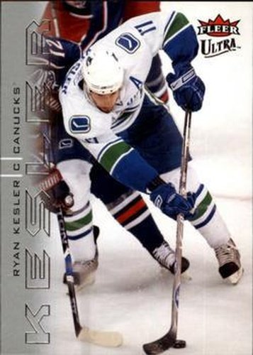 #145 Ryan Kesler - Vancouver Canucks - 2009-10 Ultra Hockey