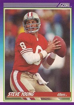 #145 Steve Young - San Francisco 49ers - 1990 Score Football