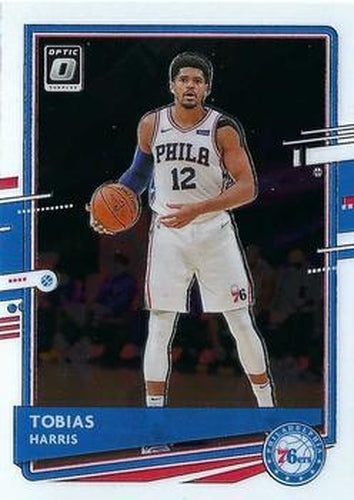 #145 Tobias Harris - Philadelphia 76ers - 2020-21 Donruss Optic Basketball