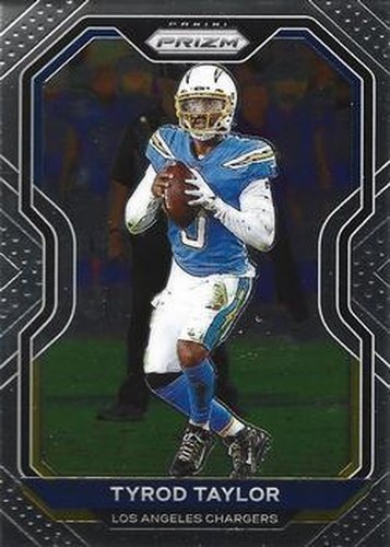 #145 Tyrod Taylor - Los Angeles Chargers - 2020 Panini Prizm Football