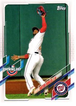 #145 Victor Robles - Washington Nationals - 2021 Topps Opening Day Baseball