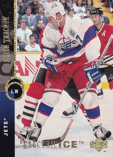 #145 Keith Tkachuk - Winnipeg Jets - 1994-95 Upper Deck Hockey - Electric Ice