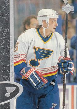 #145 Jamie Rivers - St. Louis Blues - 1996-97 Upper Deck Hockey