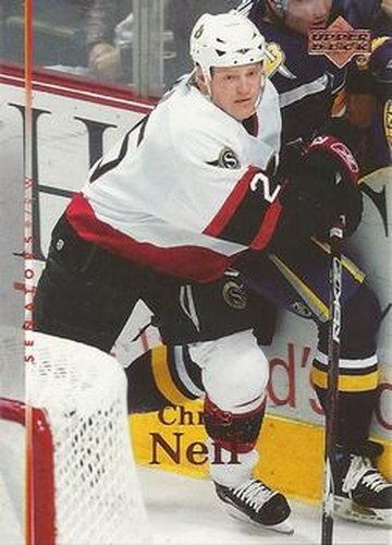 #145 Chris Neil - Ottawa Senators - 2007-08 Upper Deck Hockey