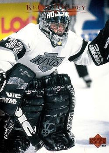 #145 Kelly Hrudey - Los Angeles Kings - 1995-96 Upper Deck Hockey