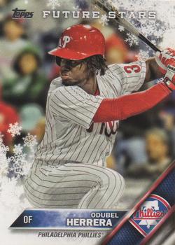 #HMW145 Odubel Herrera - Philadelphia Phillies - 2016 Topps Holiday Baseball