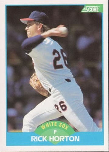 #145 Rick Horton - Chicago White Sox - 1989 Score Baseball