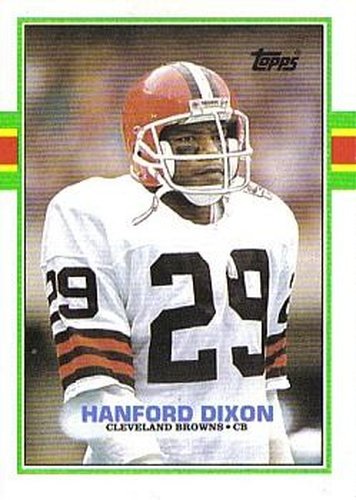 #145 Hanford Dixon - Cleveland Browns - 1989 Topps Football