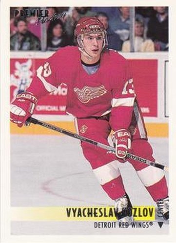 #145 Vyacheslav Kozlov - Detroit Red Wings - 1994-95 O-Pee-Chee Premier Hockey