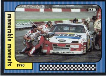 #145 Alan Kulwicki in Pits - AK Racing - 1991 Maxx Racing