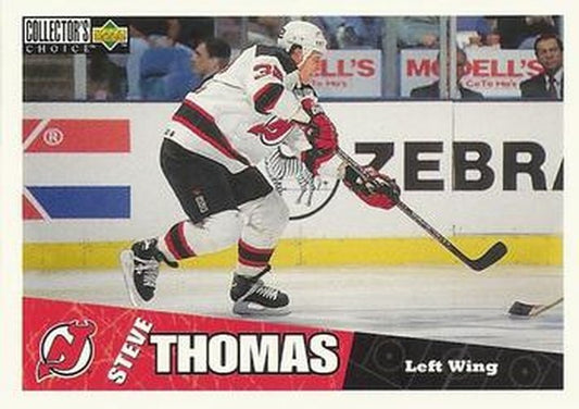 #145 Steve Thomas - New Jersey Devils - 1996-97 Collector's Choice Hockey