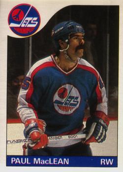 #145 Paul MacLean - Winnipeg Jets - 1985-86 O-Pee-Chee Hockey