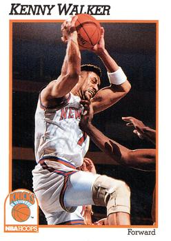 #145 Kenny Walker - New York Knicks - 1991-92 Hoops Basketball