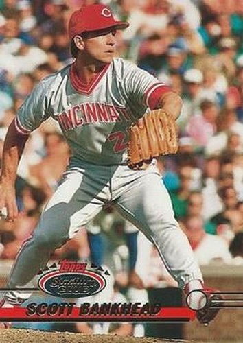 #145 Scott Bankhead - Cincinnati Reds - 1993 Stadium Club Baseball